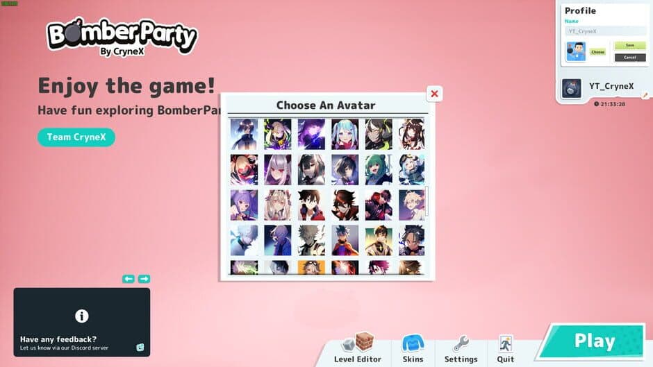 Скриншот 7 из Bomber Party: Anime Avatars
