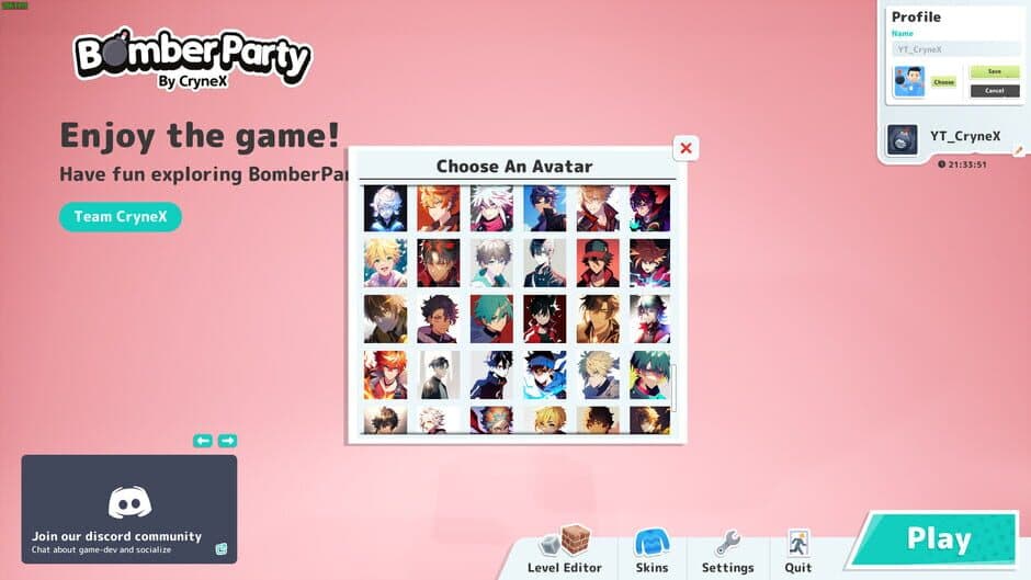 Скриншот 2 из Bomber Party: Anime Avatars