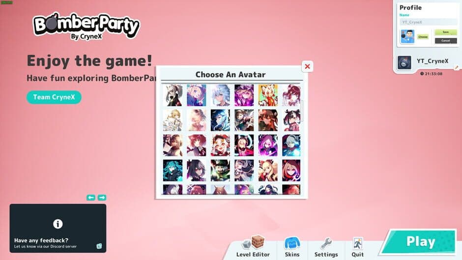 Скриншот 3 из Bomber Party: Anime Avatars