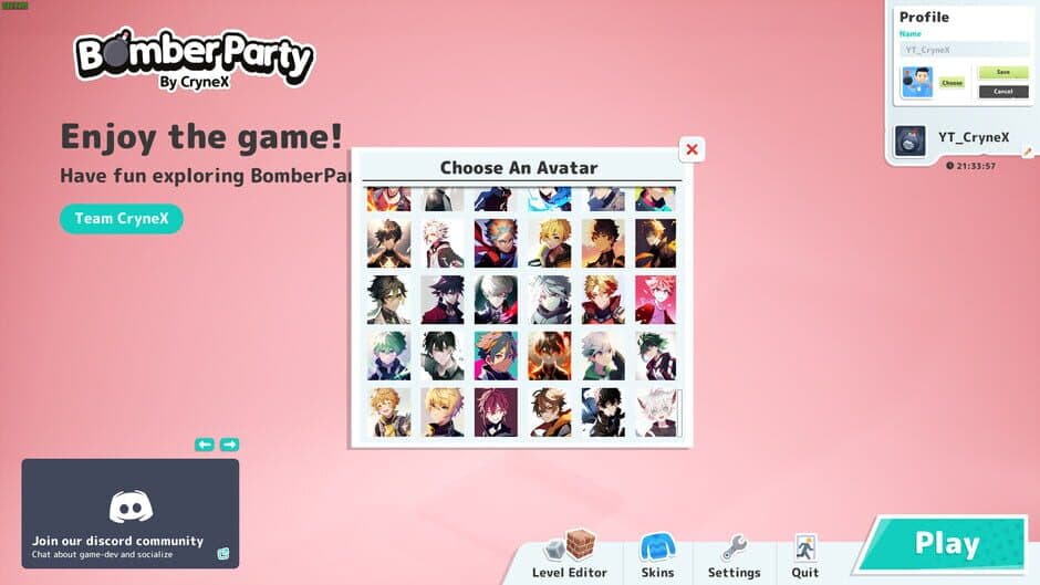 Скриншот 4 из Bomber Party: Anime Avatars