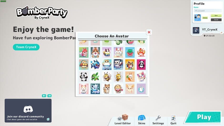 Скриншот 3 из Bomber Party: Cute Anime Creatures Avatar