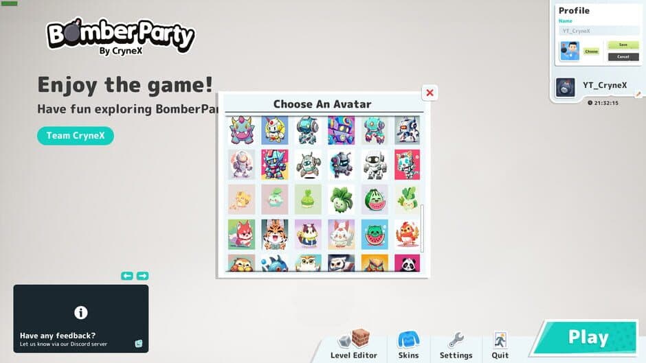 Скриншот 4 из Bomber Party: Cute Anime Creatures Avatar