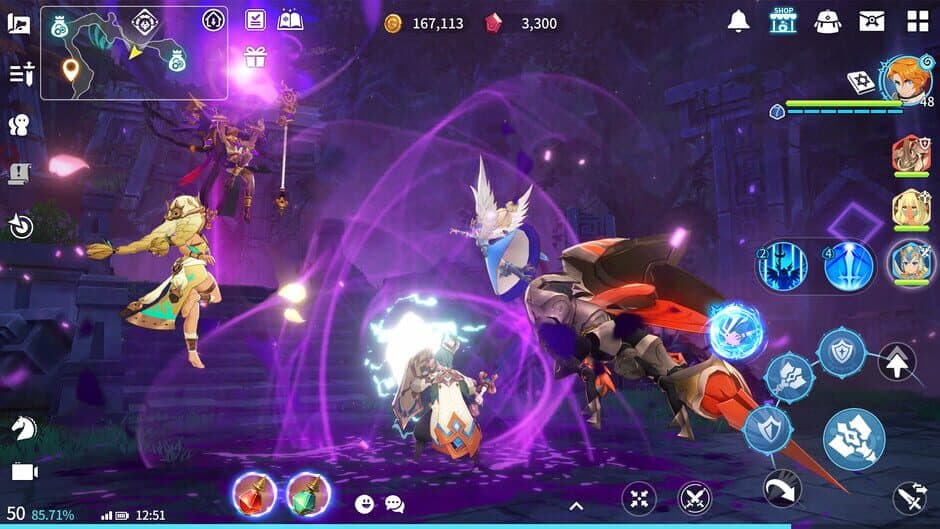 Скриншот 4 из Summoners War: Chronicles - Adventure Support Package