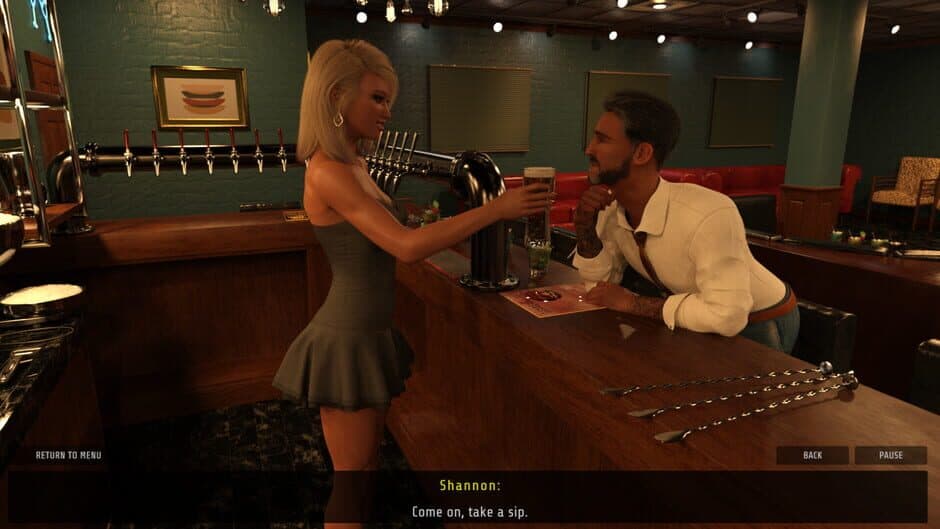 Скриншот 3 из Sex Simulator: Naughty Waitress