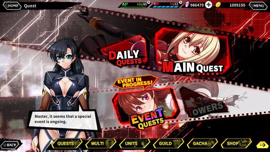Скриншот 1 из Taimanin RPG Extasy