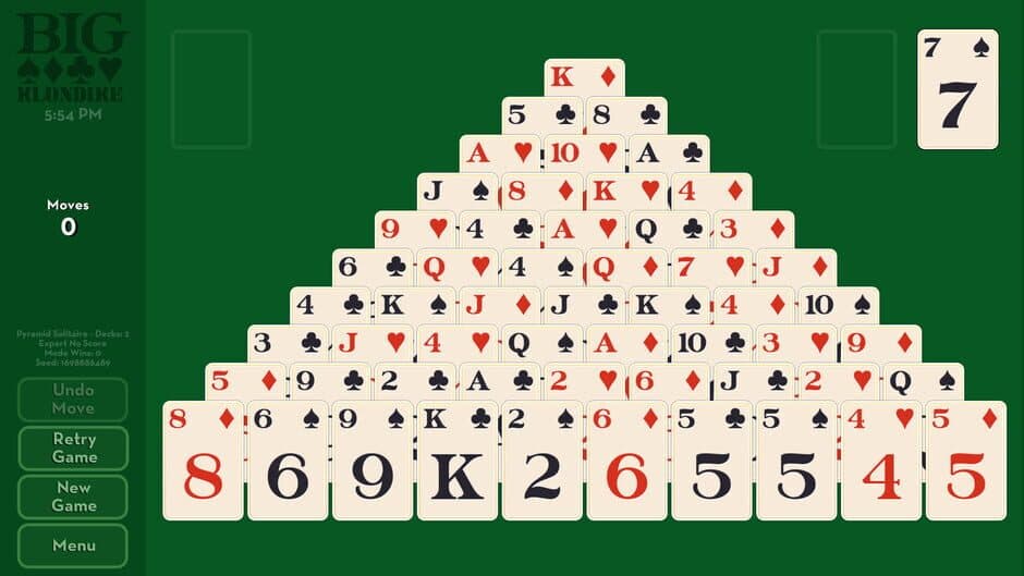 Скриншот 5 из Big Klondike: Pyramid