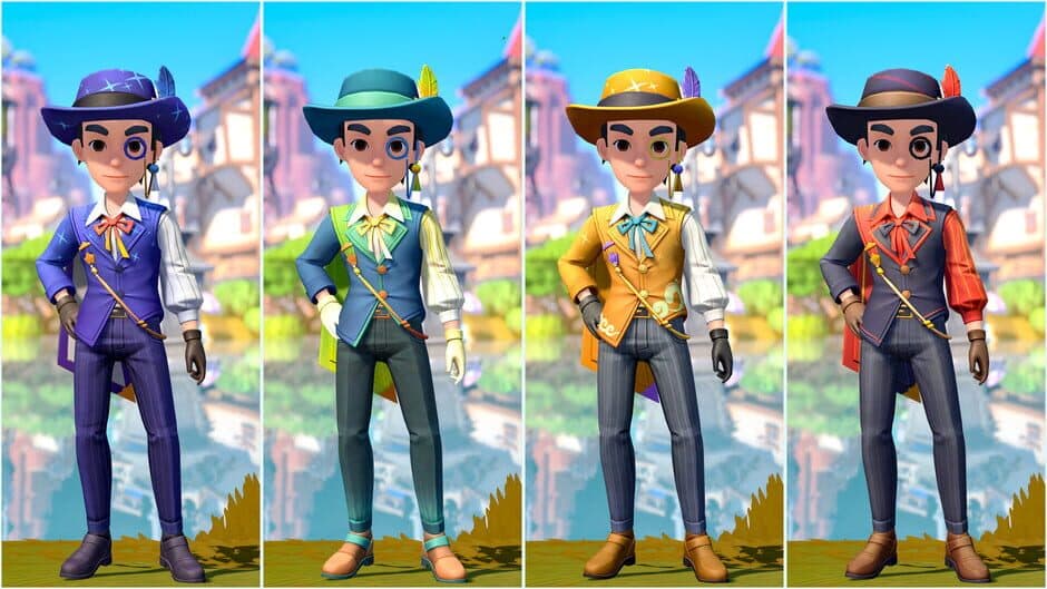 Скриншот 4 из My Time at Sandrock: Builder's Beach and Ball Clothing Pack