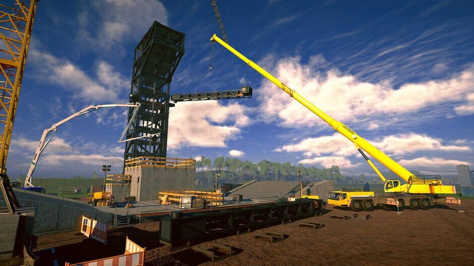 Скриншот 2 из Construction Simulator: Spaceport Expansion