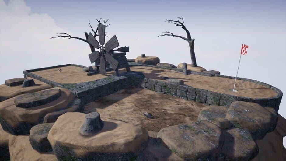Скриншот 5 из Golfing In Aether: Dustbowl