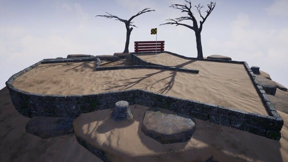 Скриншот 1 из Golfing In Aether: Dustbowl