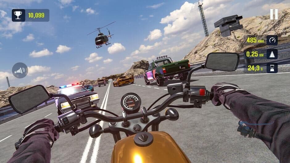 Скриншот 6 из Moto Highway: Racing Speed Rush