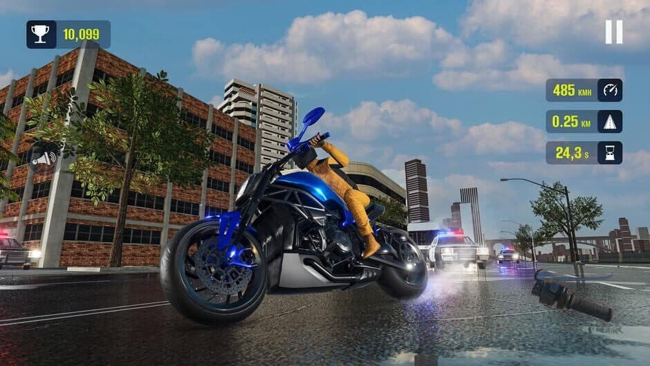Скриншот 3 из Moto Highway: Racing Speed Rush