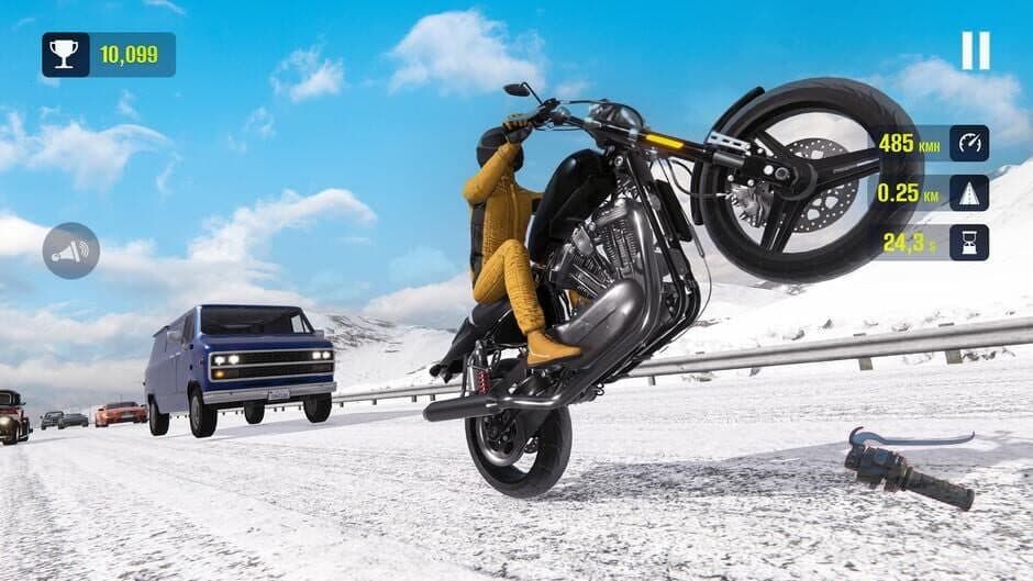 Скриншот 4 из Moto Highway: Racing Speed Rush