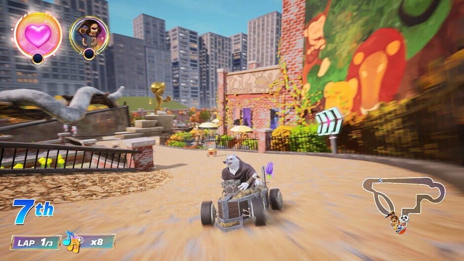 Скриншот 3 из DreamWorks All-Star Kart Racing: Rally Pack