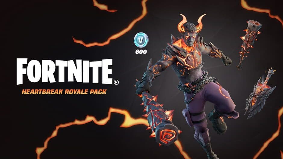 Скриншот 1 из Fortnite: Heartbreak Royale Pack