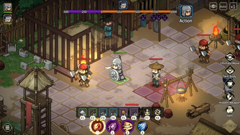 Скриншот 4 из Hero's Adventure: Road to Passion