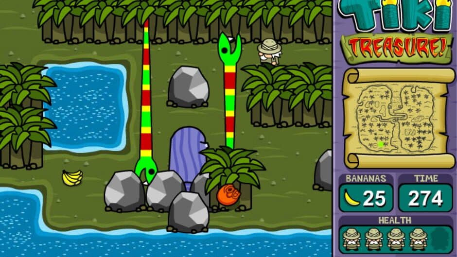 Скриншот 1 из Colonel Kerfuffle in Tiki Treasure