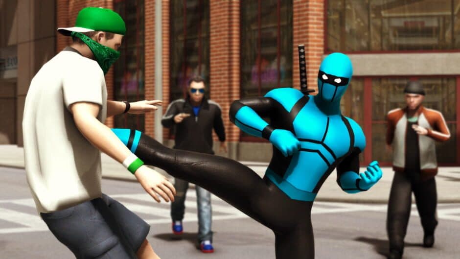 Скриншот 5 из Blue Ninja: Superhero Game