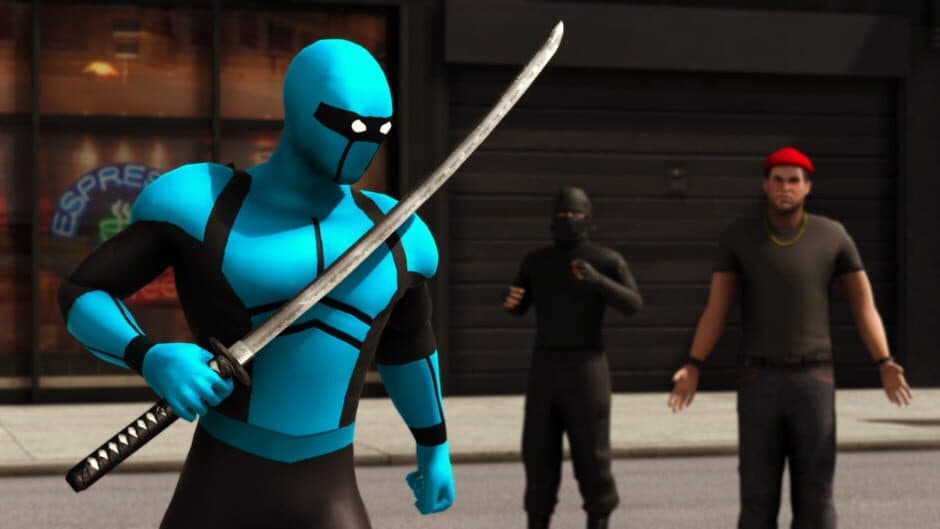 Скриншот 6 из Blue Ninja: Superhero Game