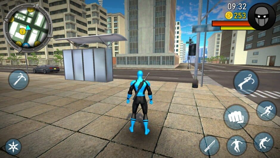 Скриншот 2 из Blue Ninja: Superhero Game