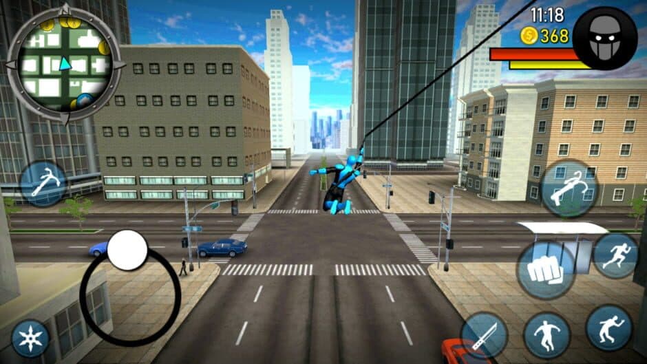 Скриншот 4 из Blue Ninja: Superhero Game