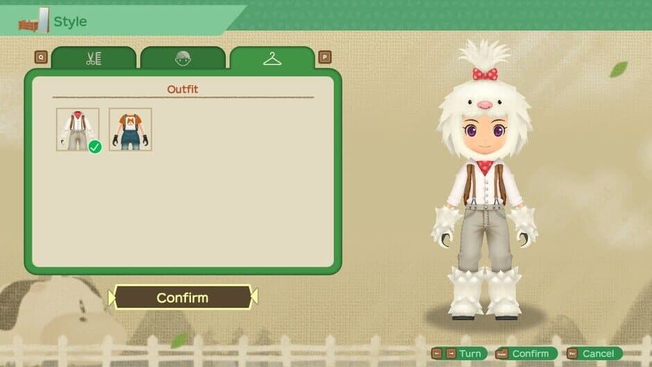 Скриншот 2 из Story of Seasons: A Wonderful Life - Mukumuku Outfit