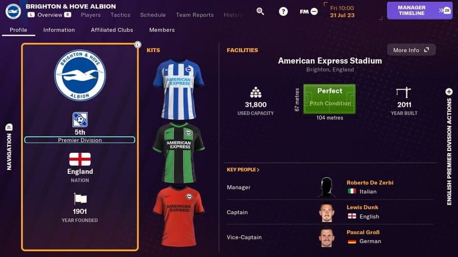 Скриншот 6 из Football Manager 2024 Touch