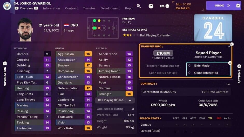 Скриншот 2 из Football Manager 2024 Touch