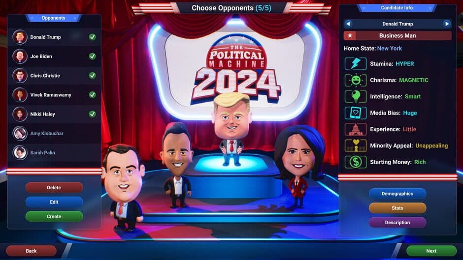 Скриншот 5 из The Political Machine 2024