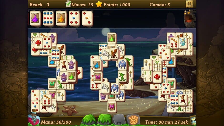 Скриншот 4 из Elves vs. Goblins Mahjongg World