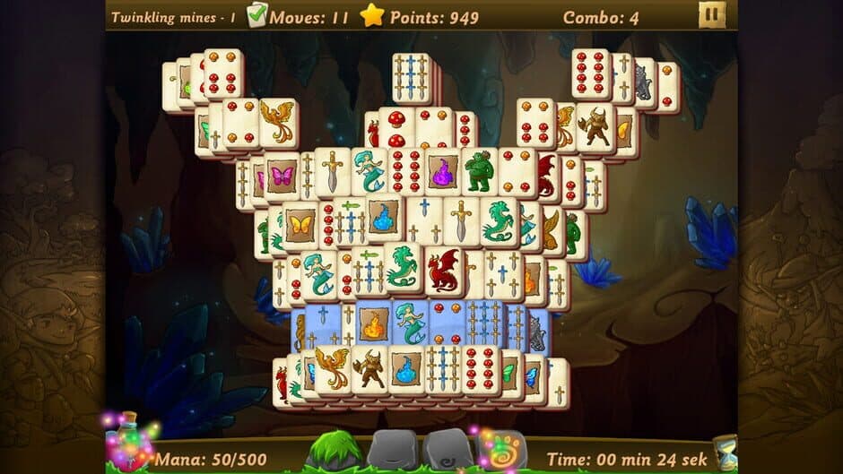 Скриншот 6 из Elves vs. Goblins Mahjongg World