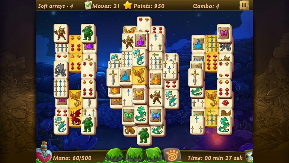 Скриншот 7 из Elves vs. Goblins Mahjongg World
