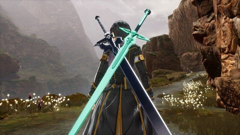 Скриншот 3 из Sword Art Online: Last Recollection - Black Swordsman Swords Skins Set