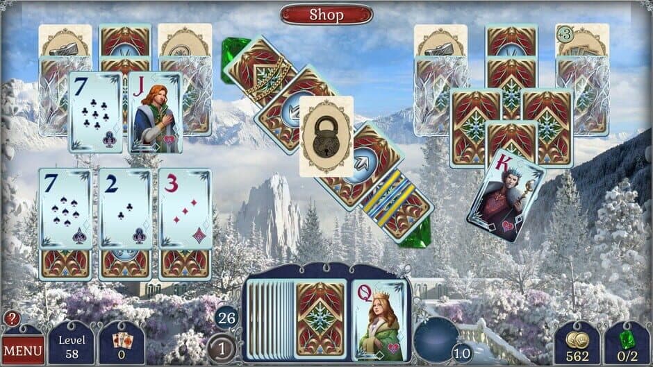 Скриншот 12 из Jewel Match Solitaire Winterscapes 2: Collector's Edition