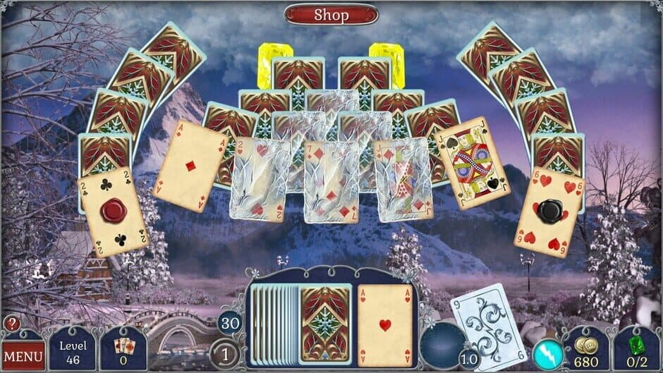 Скриншот 6 из Jewel Match Solitaire Winterscapes 2: Collector's Edition