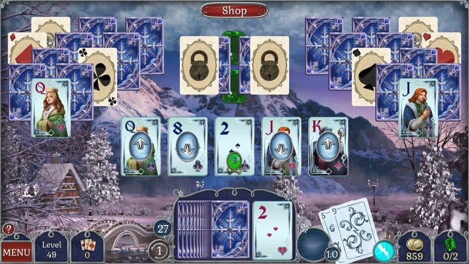 Скриншот 10 из Jewel Match Solitaire Winterscapes 2: Collector's Edition