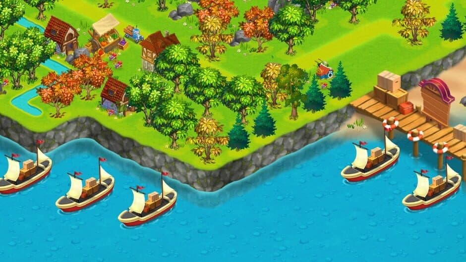 Скриншот 1 из Village Tycoon: Farm City Simulator