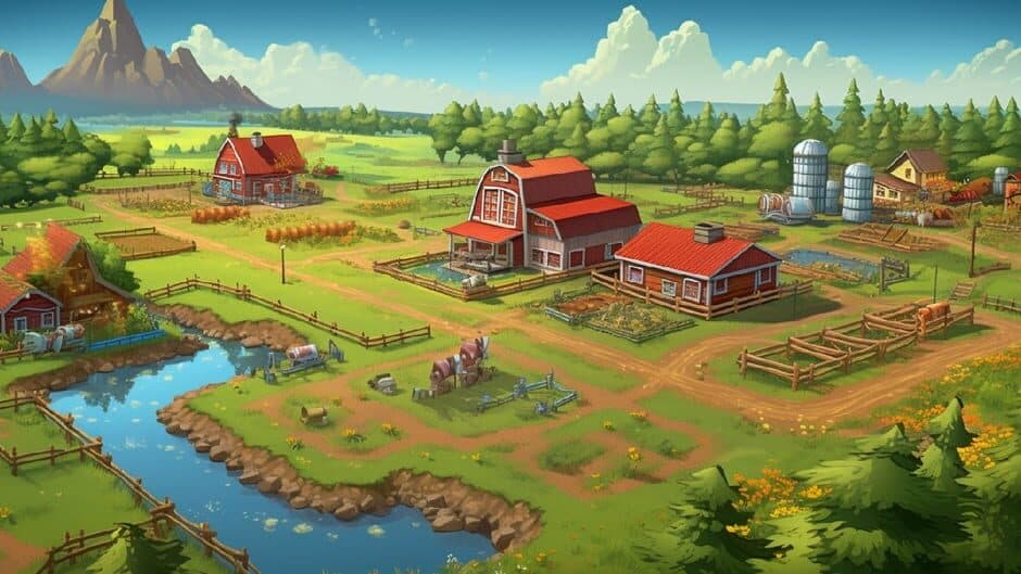 Скриншот 2 из Village Tycoon: Farm City Simulator