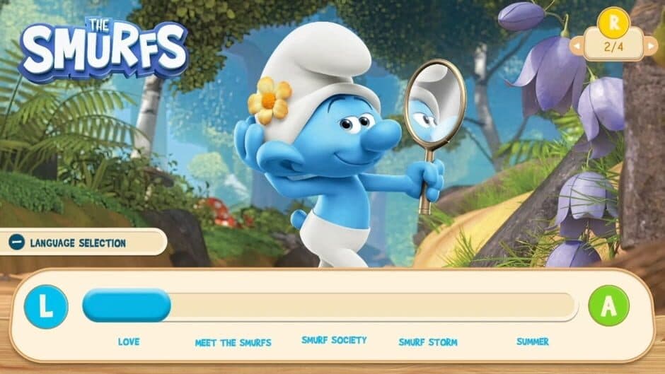 Скриншот 2 из The Smurfs: Colorful Stories