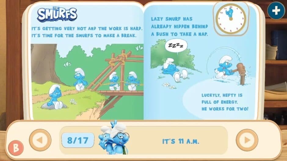 Скриншот 6 из The Smurfs: Learn and Play