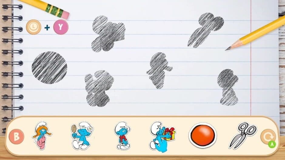 Скриншот 2 из The Smurfs: Learn and Play