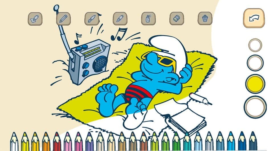 Скриншот 5 из The Smurfs: Colorful Stories