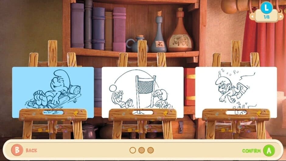 Скриншот 6 из The Smurfs: Colorful Stories