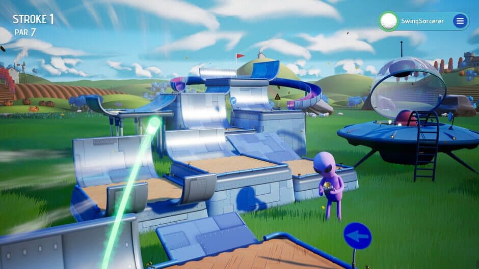 Скриншот 2 из Minigolf Galaxy