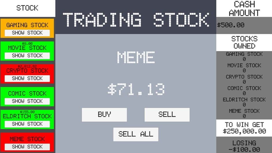 Скриншот 3 из Simple Stock Trading Simulator