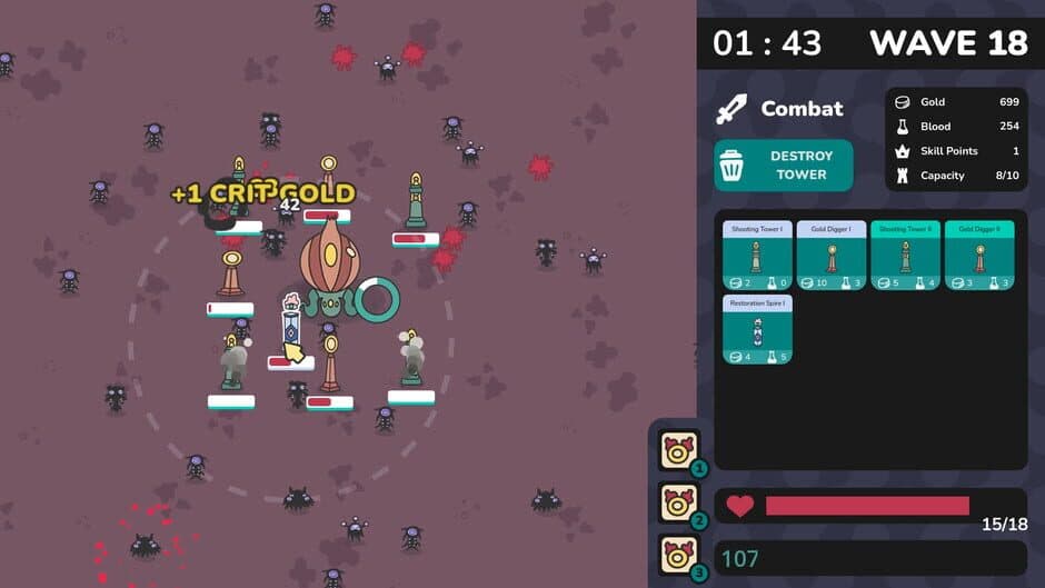 Скриншот 7 из Towerbloom