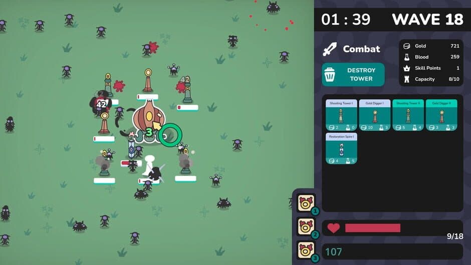 Скриншот 11 из Towerbloom