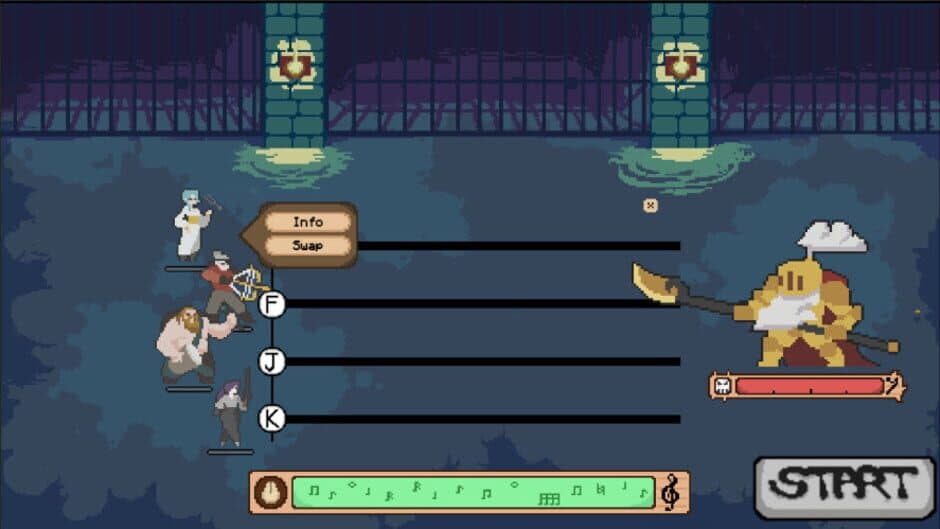 Скриншот 2 из Rhythm League Heroes