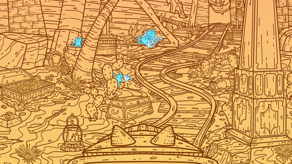 Скриншот 2 из A Park Full of Cats: Haunted Ride