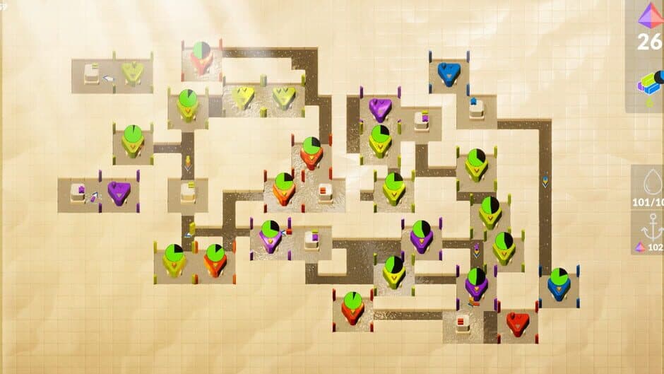 Скриншот 1 из Factories of Golden Waters